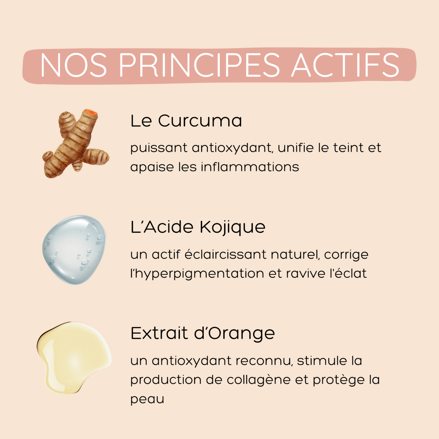 Cotons au Curcuma Anti-Imperfections